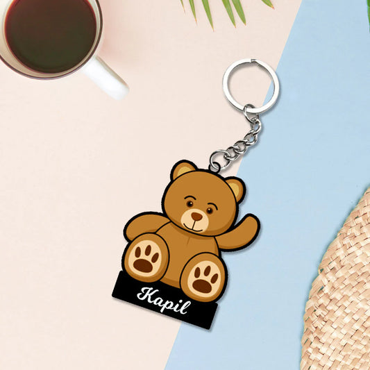 Personalized 3D Printed Pet Keychain Custom Animal & Bird Keyring