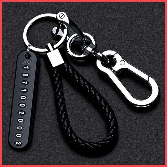 Anti Lost Keychain 3D Printed Secure Keyring for Safety & Tracking